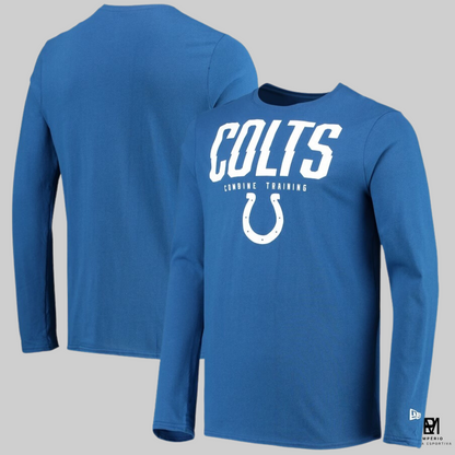 NFL - Indianapolis Colts - manga longa - azul modelo esportivo