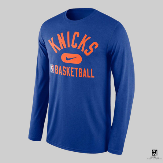 NBA - Knicks - manga longa