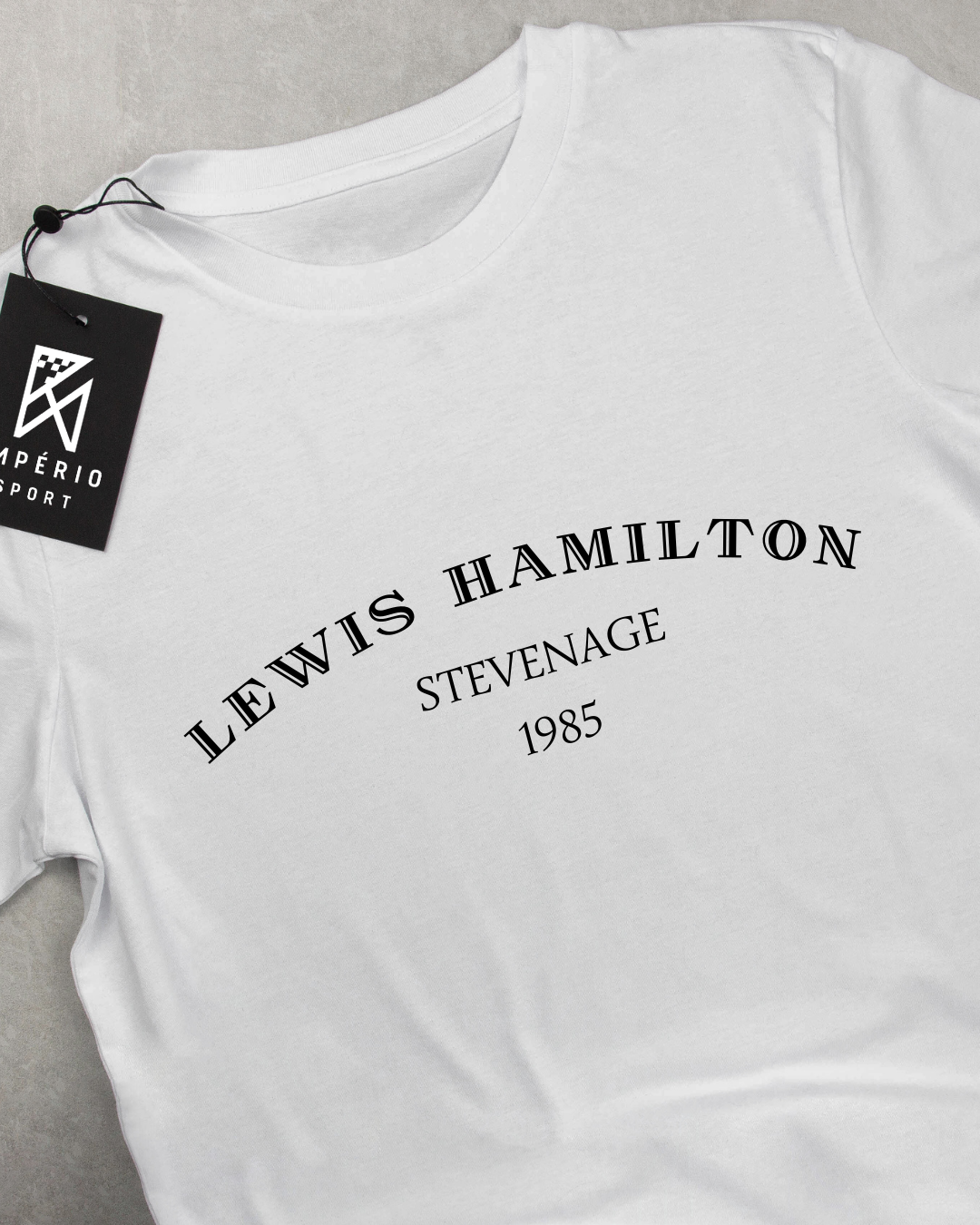 Camiseta Algodão - Lewis Hamilton