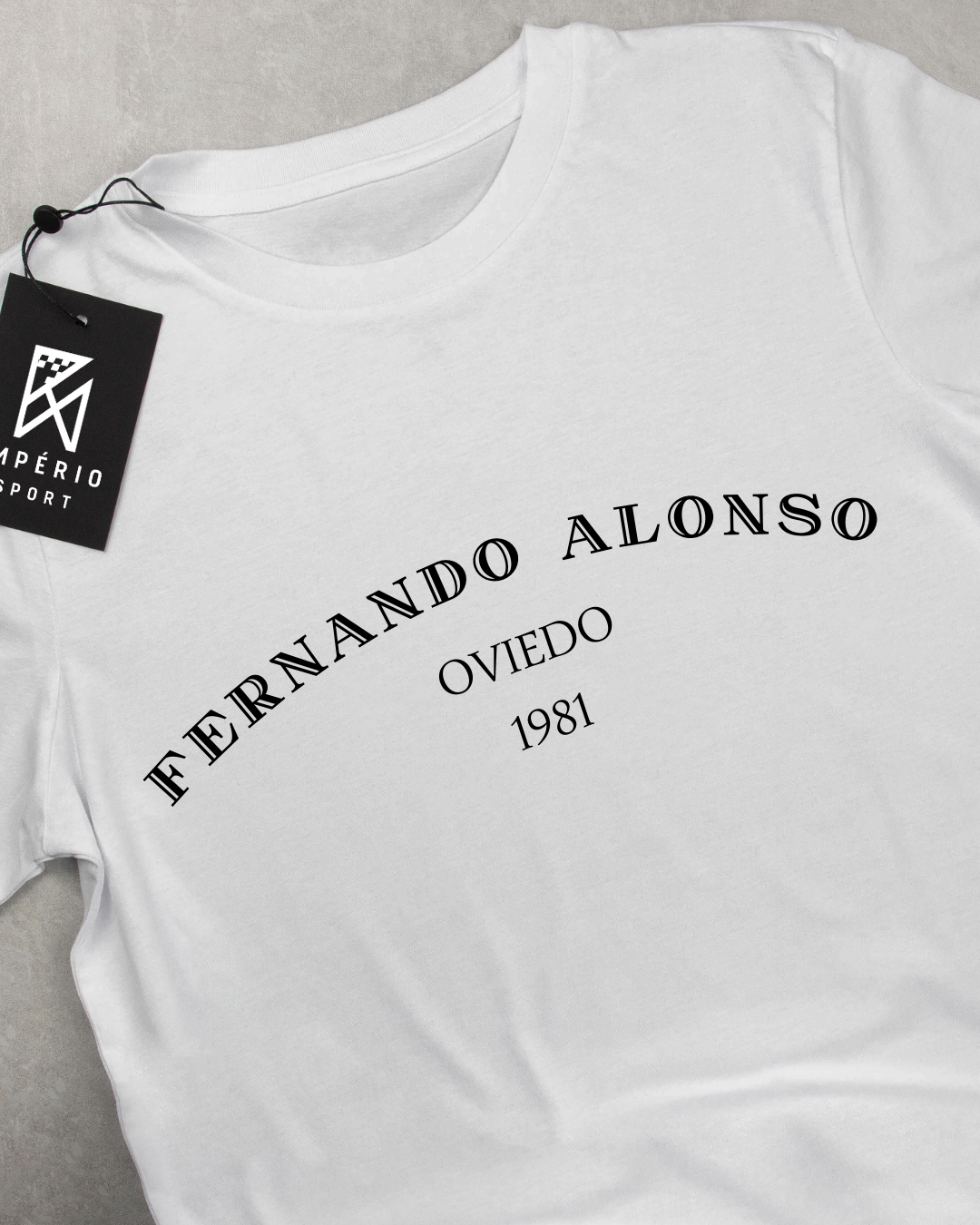 Camiseta Algodão - Fernando Alonso