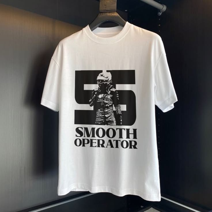 Camiseta Algodão - Carlos Sainz Jr. - 55