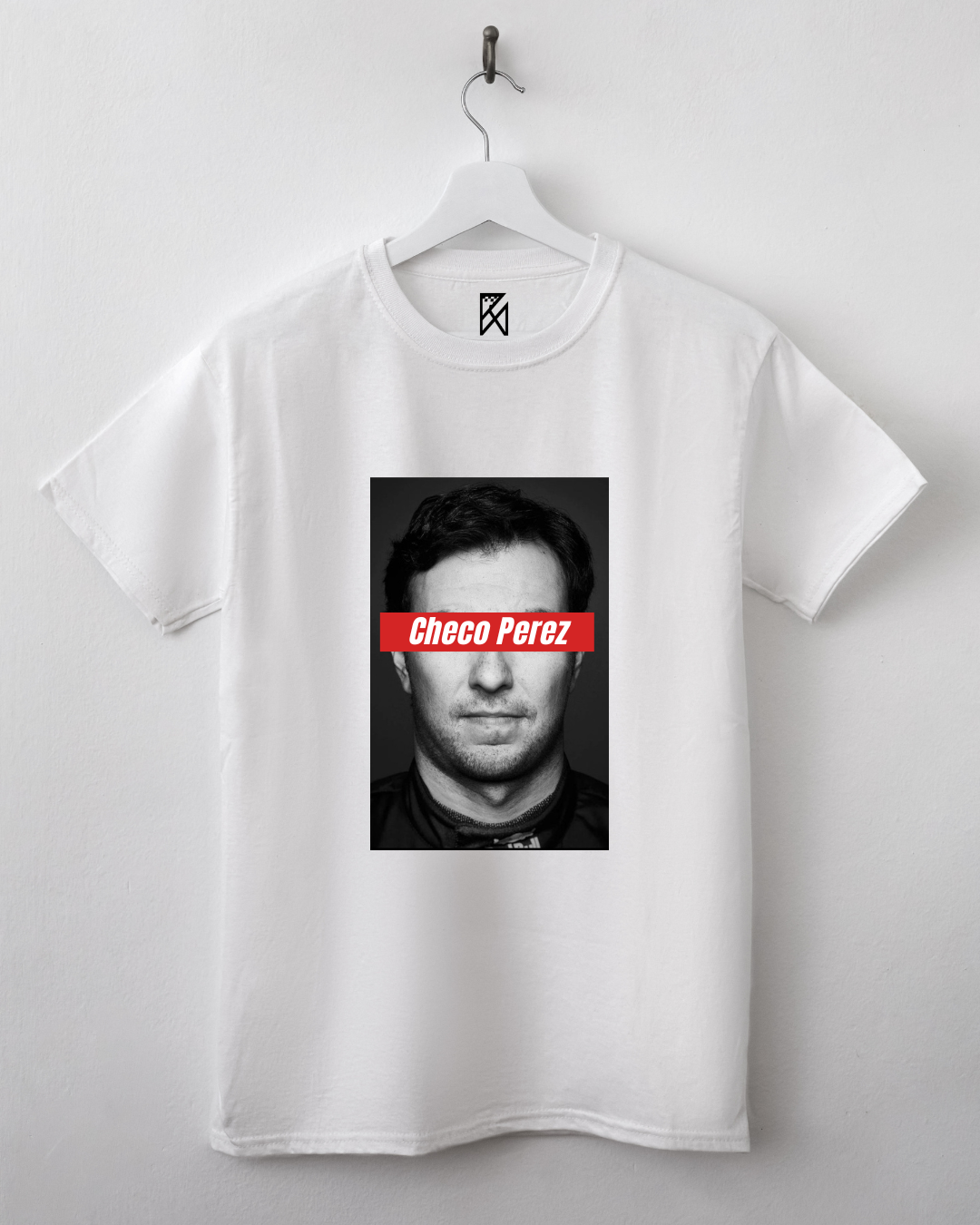 Camiseta Algodão - faces - Checo Perez