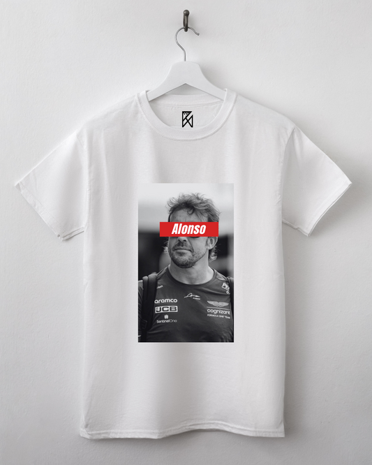 Camiseta Algodão - faces - Alonso