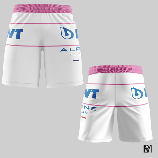 Fórmula 1 - Short - Alpine - branco