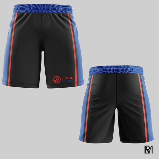 Fórmula 1 - Short - Haas - preto