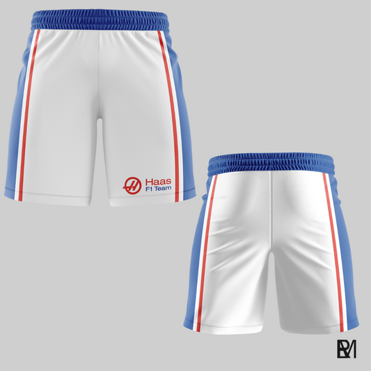 Fórmula 1 - Short - Haas - branco