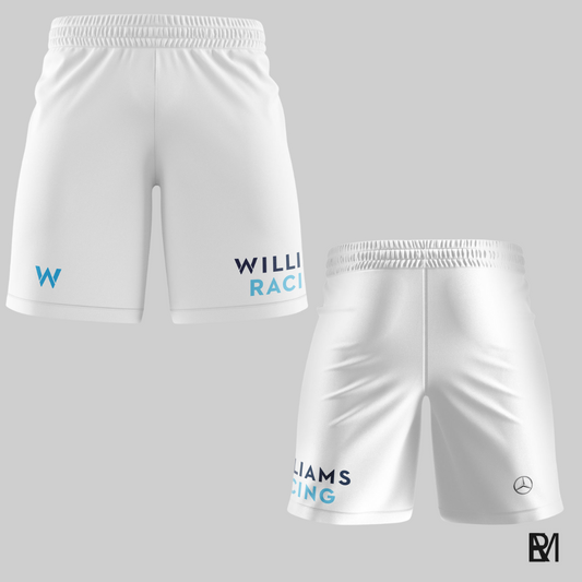 Fórmula 1 - Short - Wlliams - branco