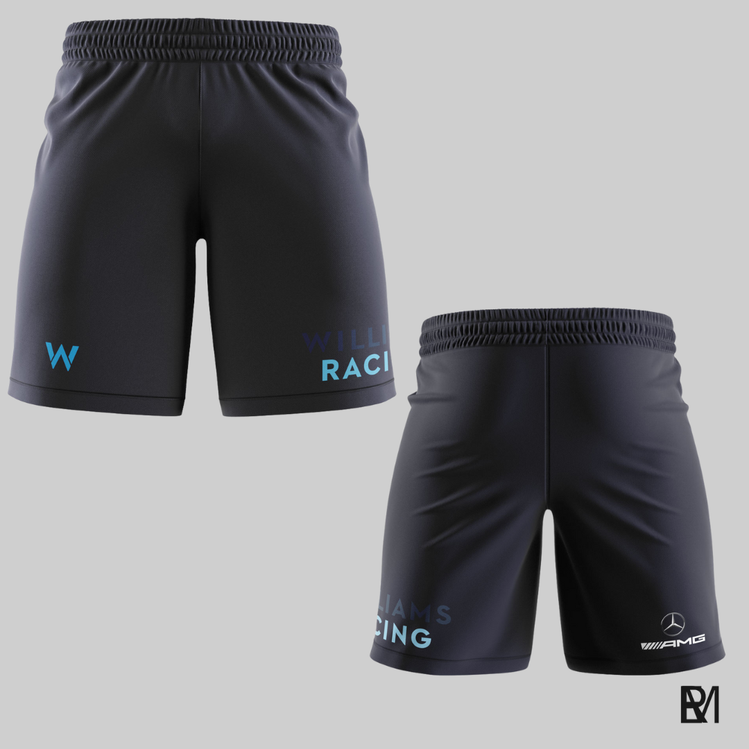Fórmula 1 - Short - Wlliams - preto