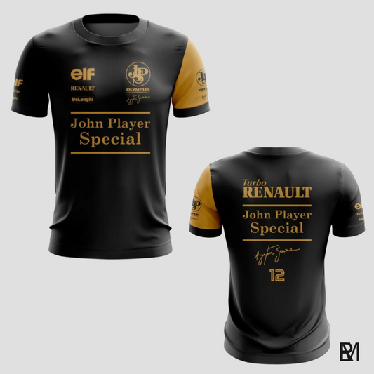 Fórmula1 - Renault (dourado e preto)