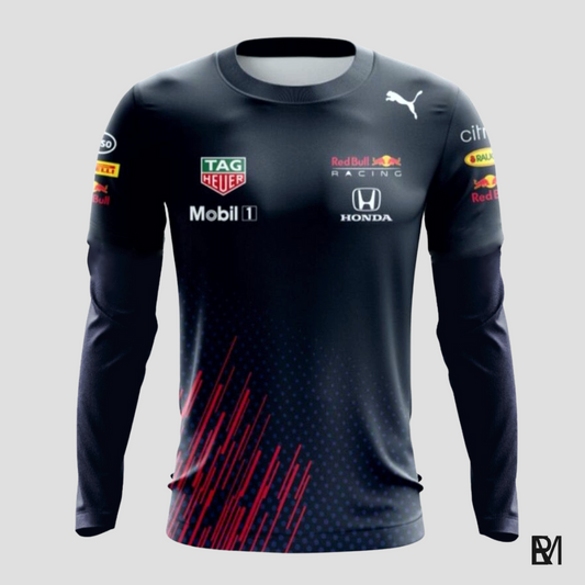 Fórmula1 - RedBull Racing 2021 - manga longa