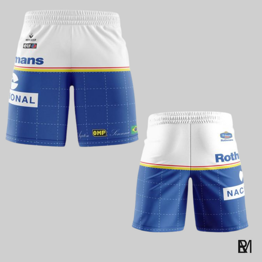 Fórmula 1 - Short - Renault retrô