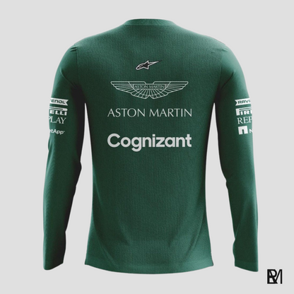 Fórmula1 - Aston Martin - manga longa
