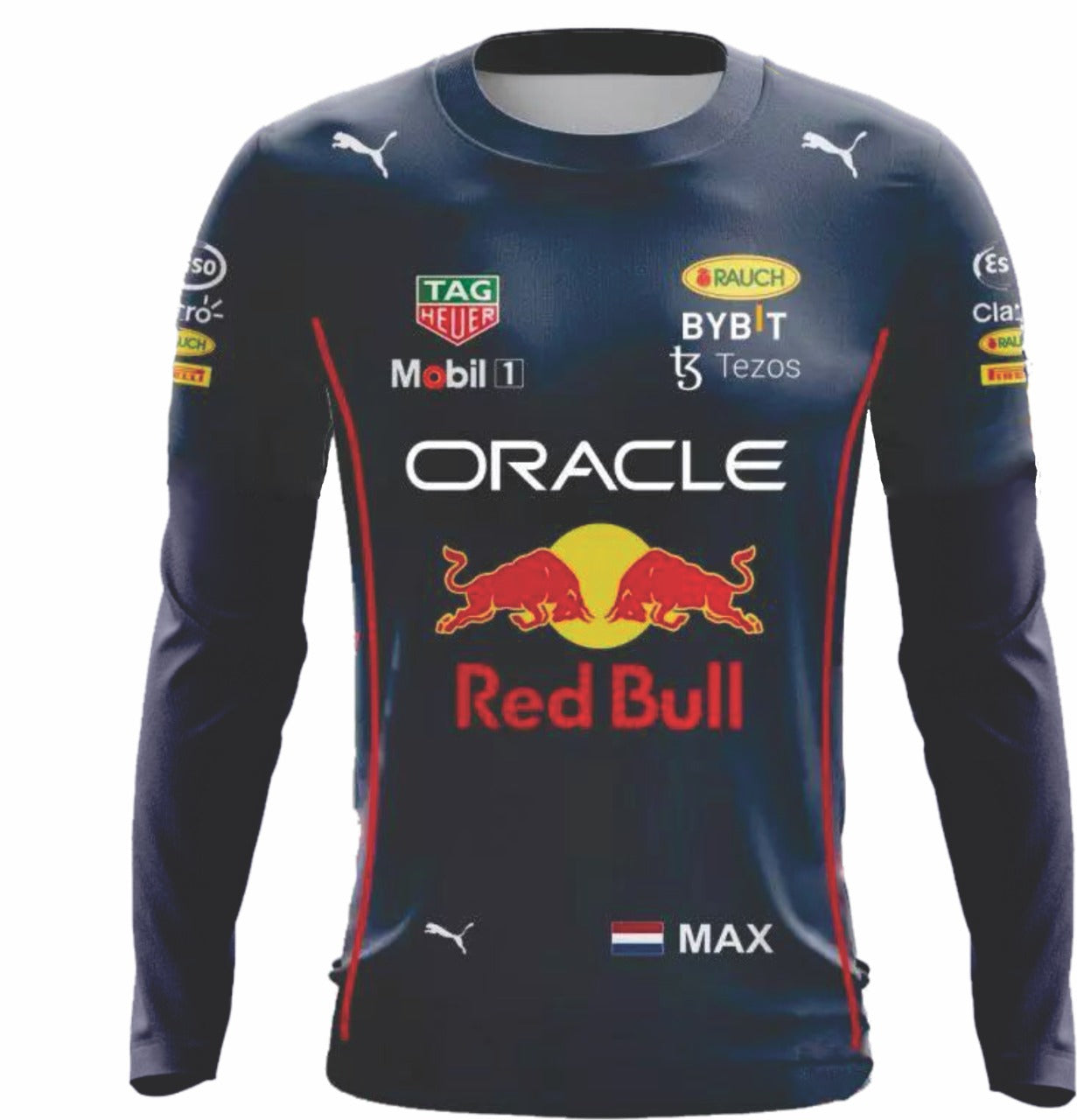 Fórmula1 - RBR (Red Bull Racing)  2022 - manga longa