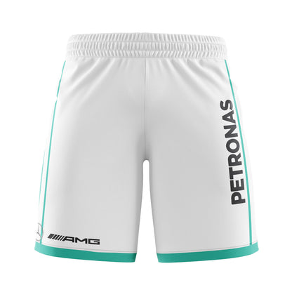 Fórmula 1 - Short - Mercedes - branco