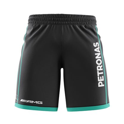 Fórmula 1 - Short - Mercedes - preto
